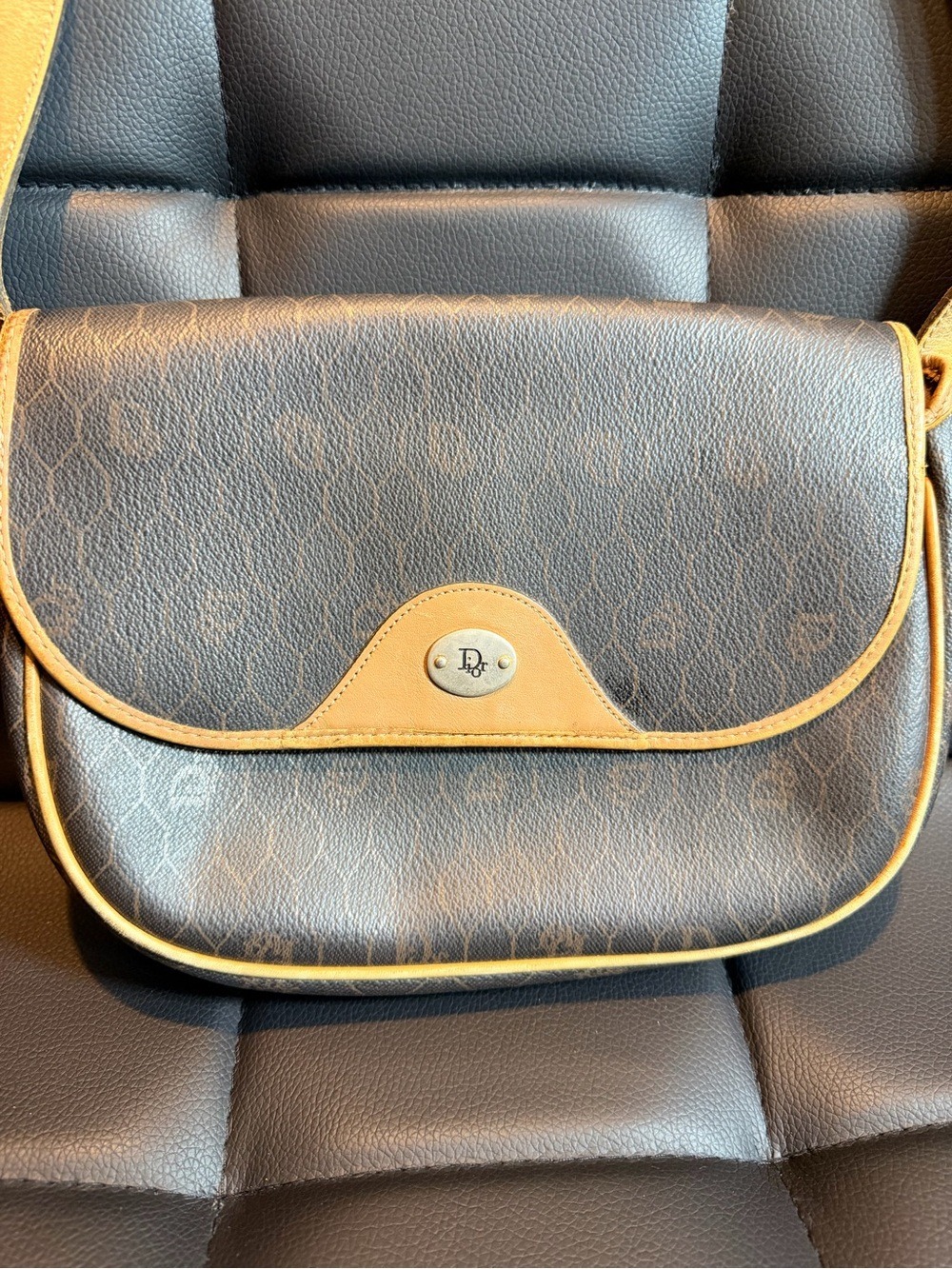 Christian Dior Honeycomb Shoulder Bag